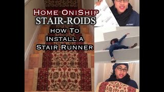 STAIRROIDS How to Install a Stair Runner [upl. by Joscelin]