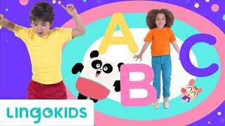 Lingokids ABC SONG DANCE 🔤 🎶 ABCD In the Morning Brush your Teeth [upl. by Llenehc550]