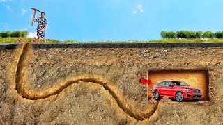 We Made Secret Tunnel To Our BMW After 8 Months🔥  जमीन में दफ़न BMW का क्या होगा हाल [upl. by Iborian631]