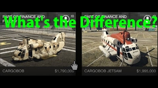 GTA 5 Online Which Cargobob is the Better Buy [upl. by Angy]