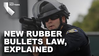 New law restricting using rubber bullets during protests explained [upl. by Yznyl]