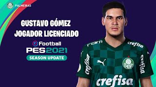 Gustavo Gómez  edição de jogador licenciado  Habilidades movimentos e físico PES 2021 [upl. by Brittnee]