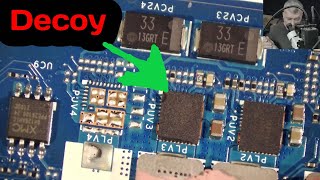 Acer Nitro 5 no power board repair  shorted main power rail repair [upl. by Mcnair]