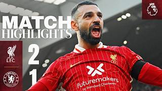 Mo Salah amp Curtis Jones Goals Beat the Blues  Liverpool 21 Chelsea  Highlights [upl. by Colville]