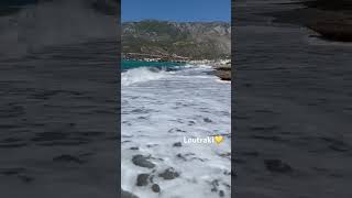 Loutraki  Seaside Resort in Corinthia  Greece greece travel travelvlog [upl. by Hsemar]