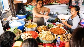 Street Food Tour of Bali  INSANELY DELICIOUS Indonesian Food in Bali Indonesia [upl. by Lapides]