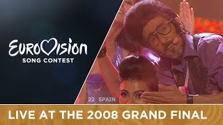 Rodolfo Chikilicuatre  Baila El Chiki Chiki  Spain 🇪🇸  Grand Final  Eurovision 2008 [upl. by Necaj97]