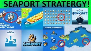 SEAPORT GAME BEST TIPS TRICKS AND STRATEGY FOR PROGRESSING QUICKLY PIXEL FEDERATION APP [upl. by Leumel725]