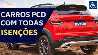 CARROS PCD MAIS BARATOS E COM ISENÇÃO TOTAL 2023 [upl. by Hulton199]