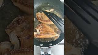 Frying Daing Bisugo asmr short youtube viral trending [upl. by Diella831]