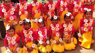 Basanto bohilo sokhi kokila dakilo refolk dance performanceNikkan the dance school performance [upl. by Ainafetse]