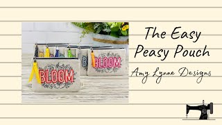 The Easy Peasy Pouch [upl. by Gustafsson665]