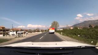 Driving from Tirana Albania to Bar Montenegro [upl. by Kitti352]