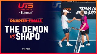 The Demon Alex de Minaur vs Shapo Denis Shapovalov  UTS New York by Builderai Highlights [upl. by Aletse]