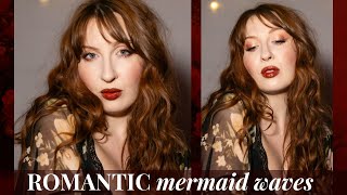 Romantic mermaid waves  Tips for flat fine hair [upl. by Henni308]