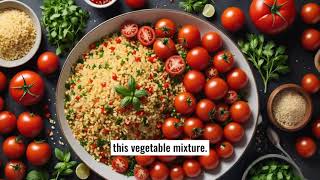 quotHow to prepare traditional tabbouleh in a healthy and quick wayquot [upl. by Levin]