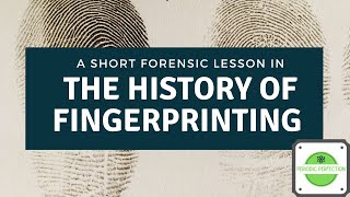 History of Fingerprinting [upl. by Eissehc745]