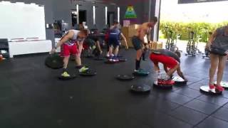 Fun Warm Up CrossFit Crabs [upl. by Eltsirhc]