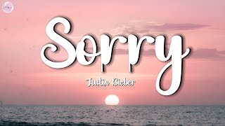 Justin Bieber  Sorry Lyrics [upl. by Hertberg]