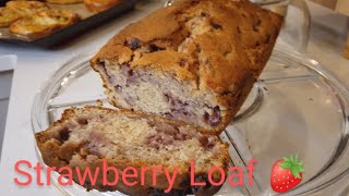 How to Make Strawberry Loaf Cake [upl. by Colvin]