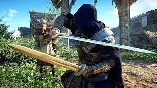 Assassins Creed Valhalla  Iberian Master Swordsman Brutal Combat amp Stealth Kills [upl. by Jarietta620]