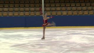 6 Evgenia MEDVEDEVA RUS  ISU JGP Riga Cup 2013 Junior Ladies Short Program [upl. by Cock458]