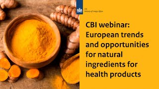 European trends and opportunities for natural ingredients for health products [upl. by Ardyce]