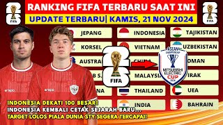 INDONESIA GESER 5 NEGARA LAGI TEMPEL VIETNAM RANKING FIFA TERBARU SETELAH INDONESIA VS ARAB SAUDI [upl. by Selemas]