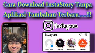 Cara Download Story Instagram Terbaru 2024 tanpa aplikasi Tambahan [upl. by Arvy]