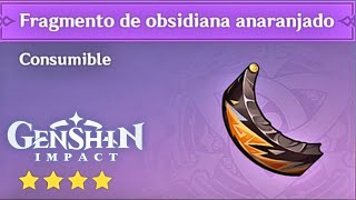 Ubicacion Fragmento de Obsidiana 3  Natlan  Genshin Impact [upl. by Nwonknu]