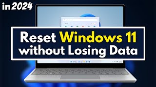 How to Reset Windows 11  without Losing Data [upl. by Ahsenit933]