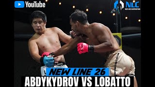 Ricky Lobatto vs Samagan Abdykydrov [upl. by Amled]