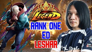 Rank One Ed LeShar Plays Ed So Patiently  Street Fighter 6 [upl. by Banyaz93]