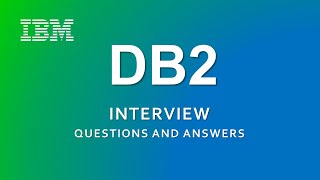 DB2 Interview Questions and Answers  IBM  RDBMS  Database Interview [upl. by Reemas]