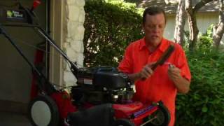 Lawn amp Gardening Tips  How to Clean Lawn Mower Spark Plugs [upl. by Tallie]