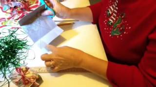 How to make Holiday Boxes out of greeting cards for students [upl. by Amandie]