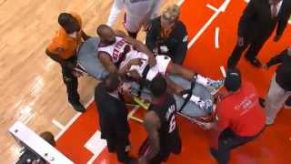 Baron Davis Injury 5612 [upl. by Aynik]