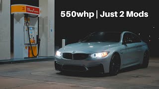 Heres How to Get 550WHP From Your BMW S55 For Less Than 1000 [upl. by Spanos434]