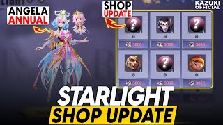 STARLIGHT SHOP UPDATE  ANGELA ANNUAL STARLIGHT  NEWLY ADDED STARLIGHT CHEST SKINS amp MORE [upl. by Annecorinne]