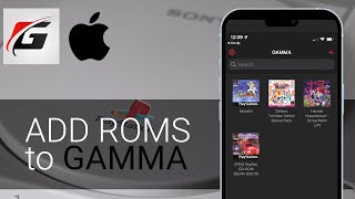 Howto Add ROMs to Gamma Emulator for iOS iPhoneiPad [upl. by Nero]