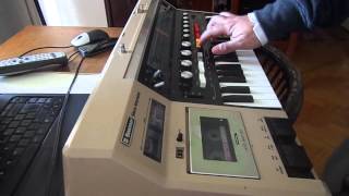 ORGAN RADIO TCH8800  RADIO  ORGANO  CASSETTE [upl. by Mode]