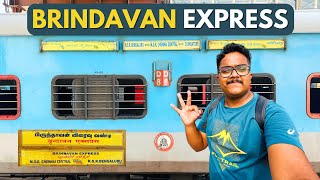 Bangalore to Chennai  Brindavan Express 🔥 Full Journey Vlog in Malayalam [upl. by Enelrak576]