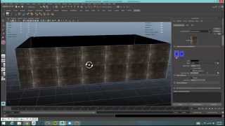 Use multiple UV sets on a single object in Maya 2015 [upl. by Landrum977]