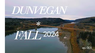 DUNVEGAN ALBERTA FALL 2024 DRONE [upl. by Marge]