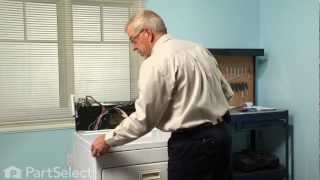 Dryer Repair  Replacing the Multi Rib Belt Whirlpool Part  661570 [upl. by Llehcal]