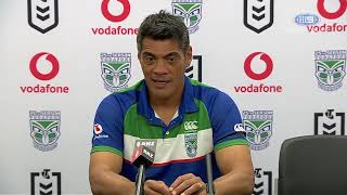 NRL Press Conference Stephen Kearney  Round 1  NRL on Nine [upl. by Rahel]