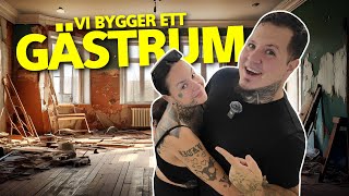 Bygger ett gästrum  Renoverar nya huset [upl. by Mercer]