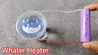 water heater machine kaise banaen  at home  cute experiment [upl. by Annahaj]