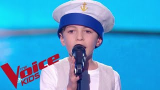 Hugues Aufray  Santiano  Liam A  The Voice Kids 2024  Audition à laveugle [upl. by Karame362]