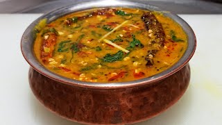 Restaurant Style Dal Palak Tadka  लहसुनी दाल पालक  Dal Palak Tadka  Lahsuni Dal Palak Recipe [upl. by Margi]